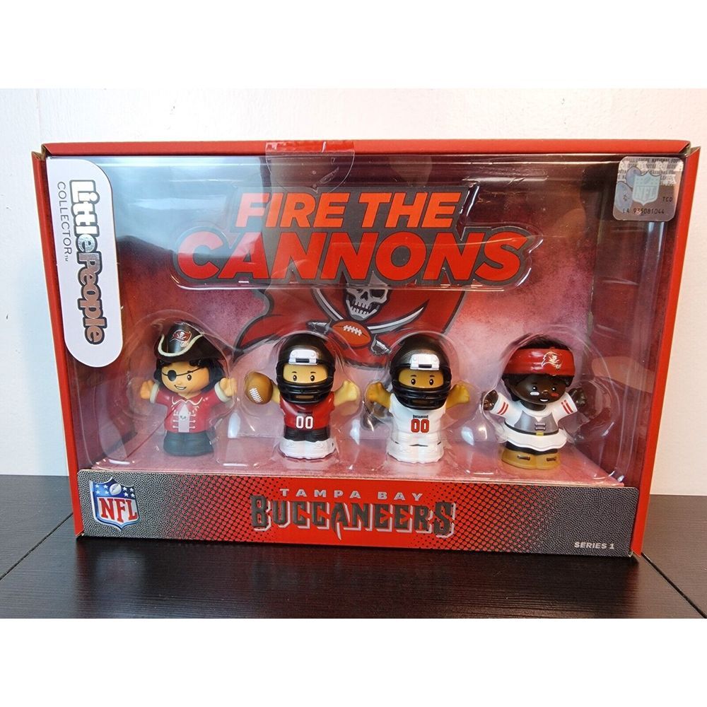 Fisher-Price Little People Collector NFL Tampa Bay Buccaneers NIB Sealed